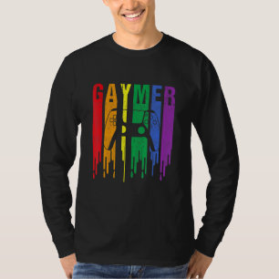 T-shirt Lgbt Gamer Gaymer Gay pride Rainbow Gamepad Lgbt