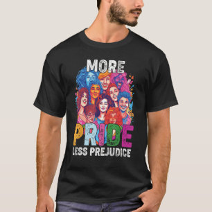 T-shirt Lgbt Gay Fier Ally Pride Mois Plus Fierté Moins Pr