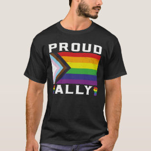T-shirt LGBT Gay pride Mois Fier Ally