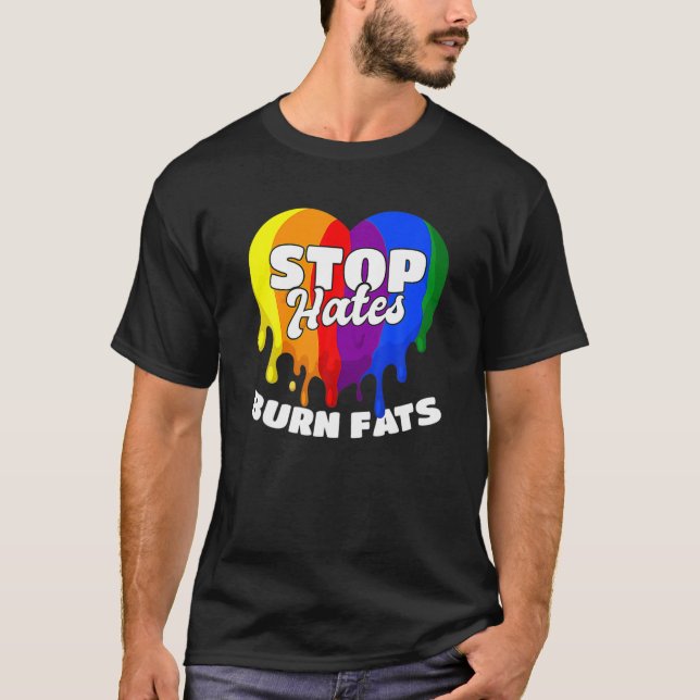 T-shirt LGBT Gay pride Stuff Gym Fitness Lover Personal Tr (Devant)