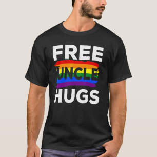 T-shirt Lgbt Gay pride Uncle Hugues Libres Correspondant S