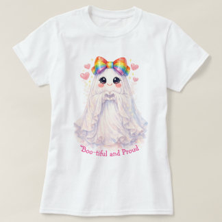 T-shirt 👻🌈LGBT Halloween Boo‑tiful et fière