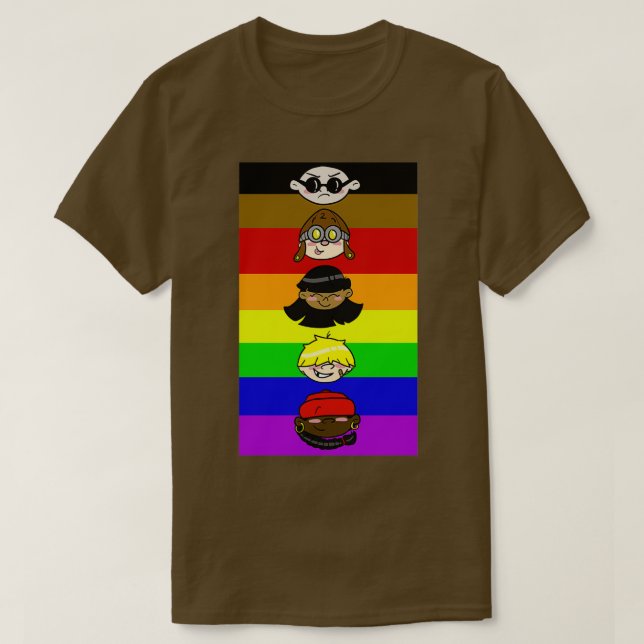 T-SHIRT LGBT KND 2 (Design devant)