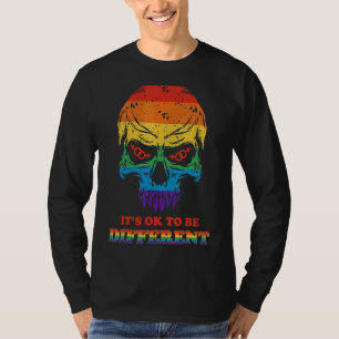 T-shirt Lgbt Lgbtq Ally Pride Couleurs Rainbow Retro Vinta