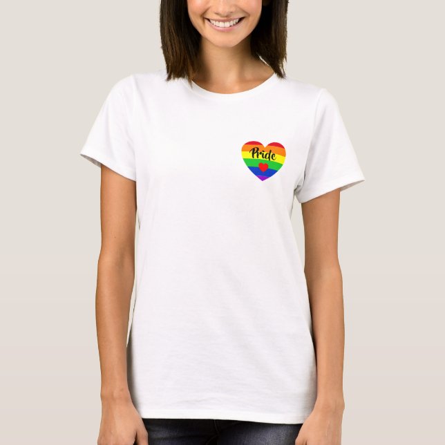 T-shirt #LGBT #love #pride #gay #lesbiennes #freedom #para (Devant)