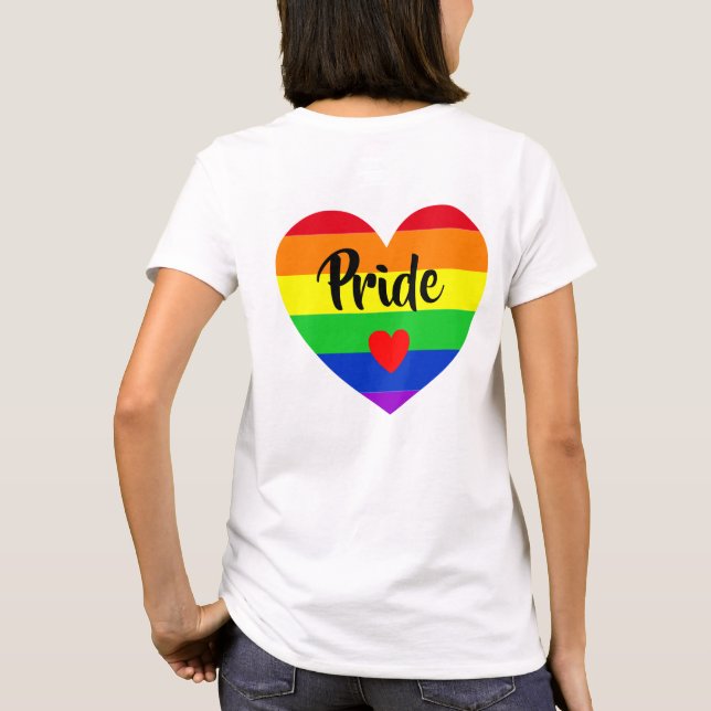 T-shirt #LGBT #love #pride #gay #lesbiennes #freedom #para (Dos)