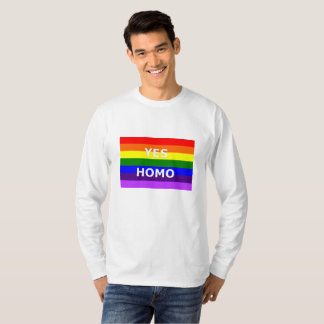 T-shirt LGBT oui homo