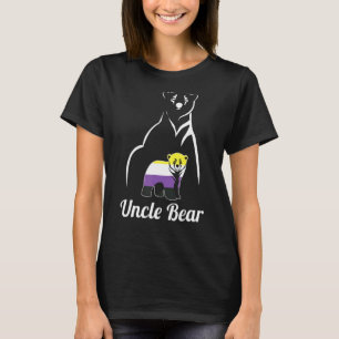 T-shirt Lgbt Ours Oncle Non Binaire Enby Fierté Non Binair