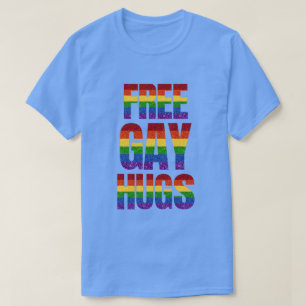 T-shirt LGBT Parties scintillant Fierté Drapeau libre Gay 