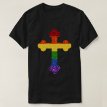 LGBT Parties scintillant Rainbow Pride Cross