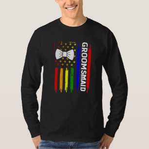 T-shirt Lgbt Pride Gay Bachelor Party Fiançailles