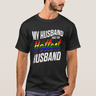 T-shirt LGBT Pride Gay Bachelor Party Hottest Husa