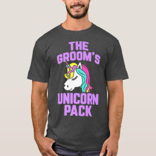 T-shirt Lgbt Pride Gay Bachelor Party Unicorn Pack Engagem