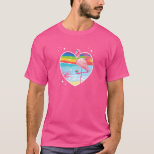 T-shirt Lgbt Queer Pride Mouvement social Flamant rose Hea