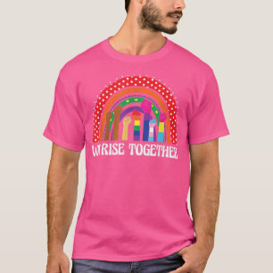 T-shirt LGBT quepride mouvement social femmes hommes arc-e