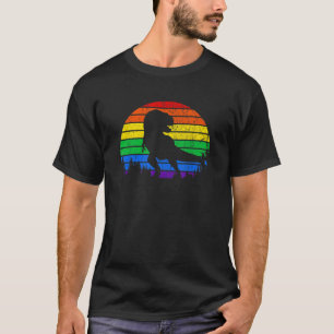 T-shirt LGBT Rex Gay Lesbian Pride Dinosaur