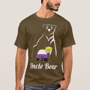 T-shirt LGBT Uncle Bear Enby Non Binary Pride