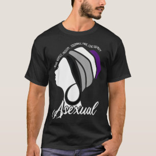 T-shirt LGBTQ Ace Femme noire Afro Melanin Pride F