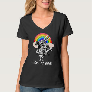 T-shirt Lgbtq Alice Au Pays Des Merveilles Lapin Blanc J'A