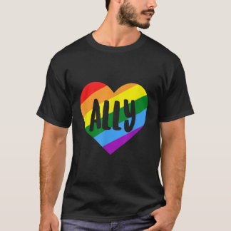 T-shirt LGBTQ Ally 