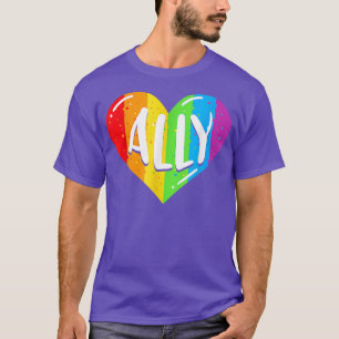 T-shirt LGBTQ Ally Pour Hommes Gay pride Femmes Enfants