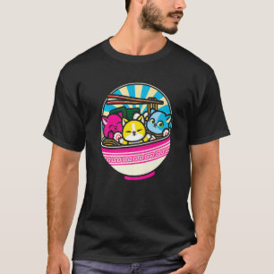 T-shirt LGBTQ Animal Lesbian Chat Pansexual Drapeau Pan Pr