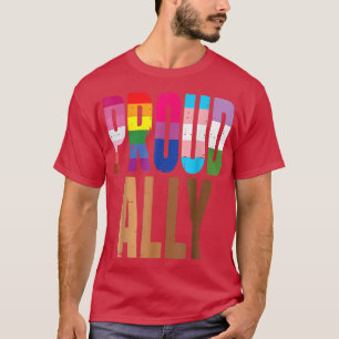 T-shirt LGBTQ Black Pride Fier Ally Lesbian Gay Bi Trans