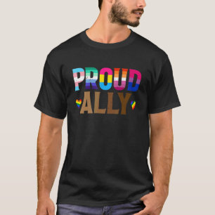 T-shirt Lgbtq Black Pride Fier Ally Lesbian Gay Bi Trans