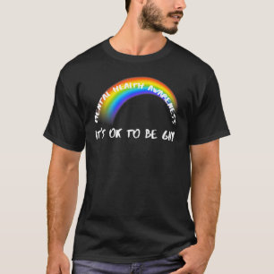 T-shirt Lgbtq C'est ok d'être gay