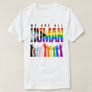 T-shirt LGBTQ+ Droits d'auteur Nous sommes tous humains