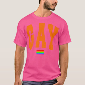 T-shirt Lgbtq Fierté Graphisme Arc En Ciel Drapeau Droits 