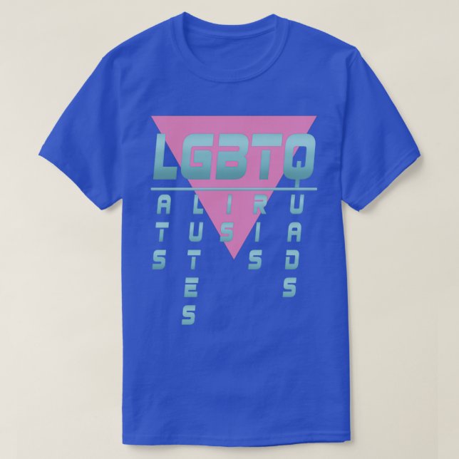 T-shirt LGBTQ Lats Glutes Bis Tris Quads (Design devant)