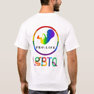 T-SHIRT LGBTQ PRO-VIE