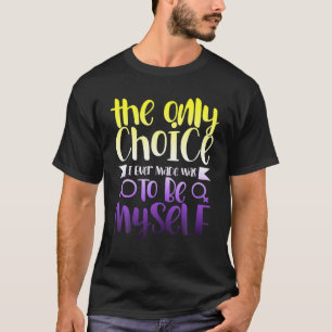 T-shirt LGBTQ Queer Identité non binaire Androgyne Non bin