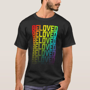 T-shirt Lgbtq++ Rainbow Gay pride Texte Fade Graphique