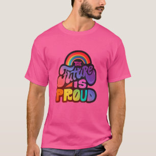 T-shirt Lgbtq+ Soutien L'Avenir Est Fierté 4