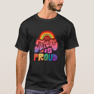 T-shirt Lgbtq+ Soutien L'Avenir Est Fierté 5
