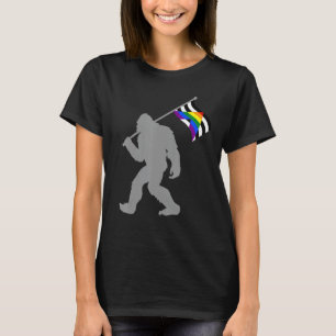 T-shirt LGBTQ Straight Alliance Pride Flag on Straight Gay