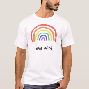 T-shirt LGBTQA+ PRIDE [L'amour gagne]