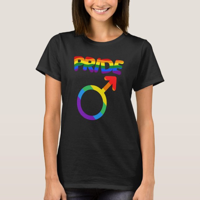T-shirt LGTB Pride Flag  15 (Devant)