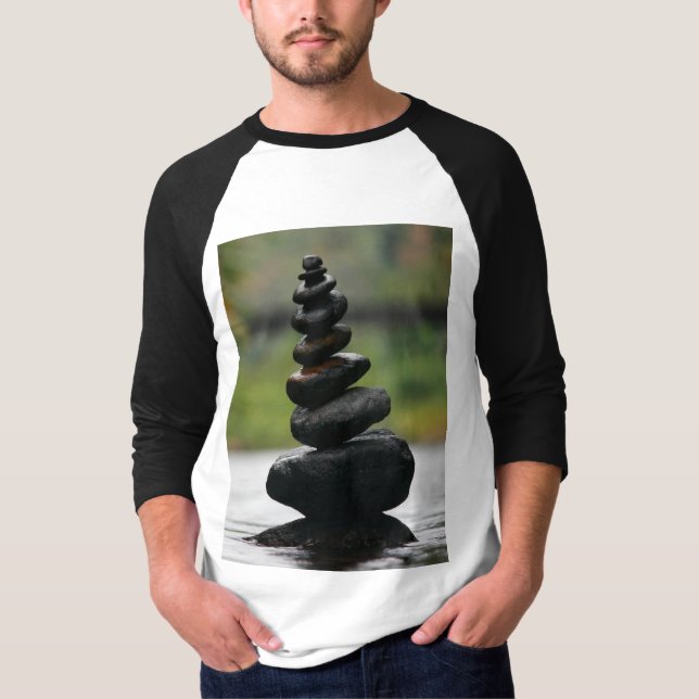 T-shirt "L'harmonie des fluides : l'art de l'équilibre des (Devant)