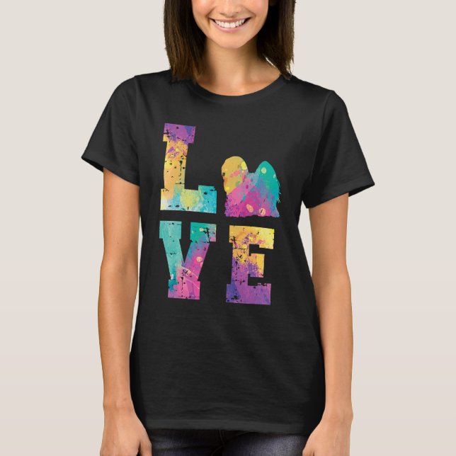 T-shirt Lhasa Apso Love (Devant)