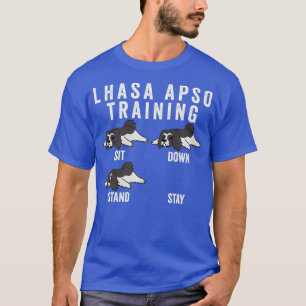 T-shirt Lhasa Apso Training Chien Premium