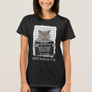 T-shirt L'herbe à chat m'a fait faire ça 4