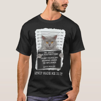 T-shirt L'herbe à chat m'a fait faire ça 4