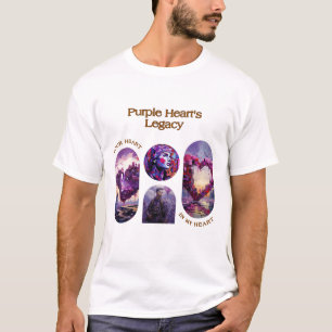 T-shirt L'héritage du coeur pourpre