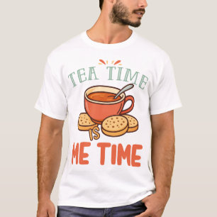 T-shirt L'heure du thé est mon moment de détente Amateur d