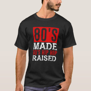 T-shirt L'Hip hop des années 80 Fabriqué dans les années 9