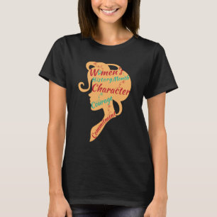 T-SHIRT L'HISTOIRE DES FEMMES MOIS CARACTÈRE ENGAGEMENT DU