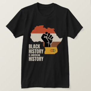 T-shirt L'histoire des Noirs est la culture et le patrimoi